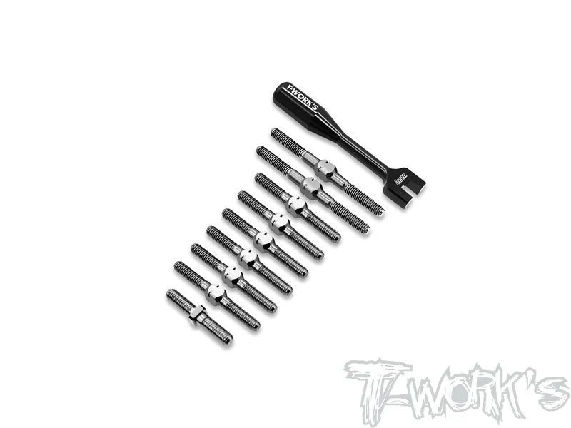 TB-324   64 Titanium Turnbuckle Set ( For AXON TC10/3 )