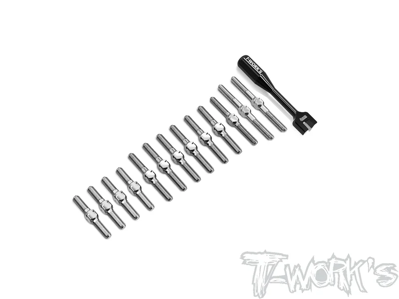 TB-A10MF'26    64 Titanium Turnbuckle Set( For ARC A10 MF-26 )