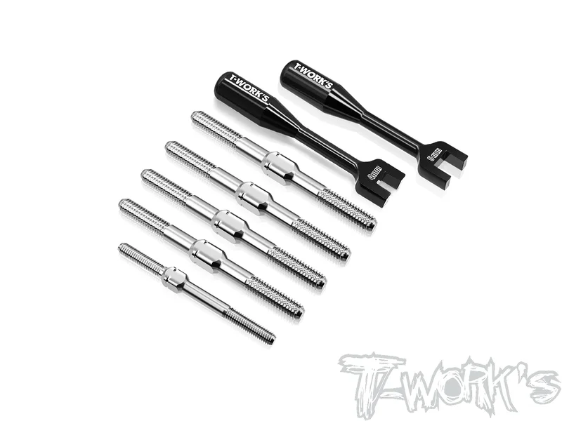 TB-GT4R.1    64 Titanium Turnbuckle Set( For WIRC GT4R.1 )