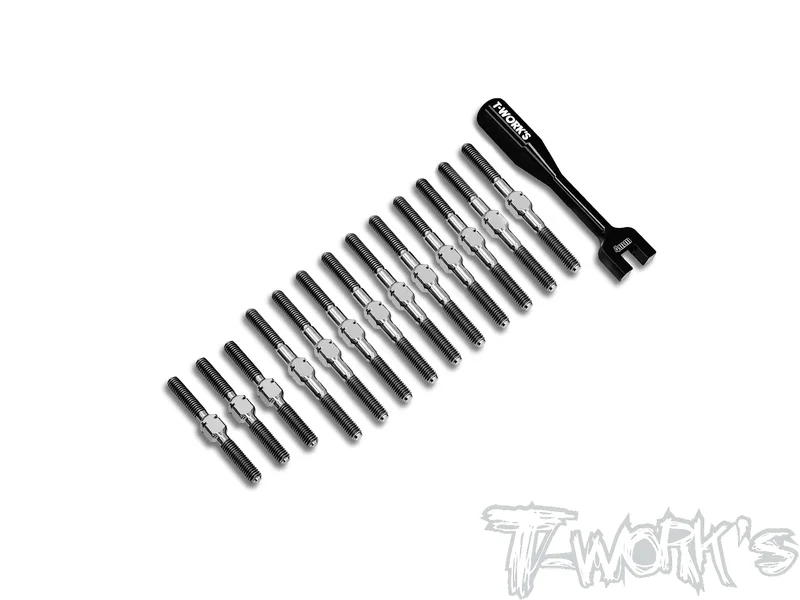 TB-MS2.064 Titanium Turnbuckle Set ( For Yokomo MS2.0 )