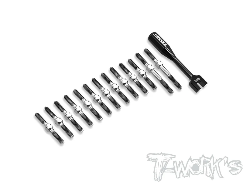 TB-MTC3 64 Titanium Turnbuckle Set( For Mugen MTC3 )