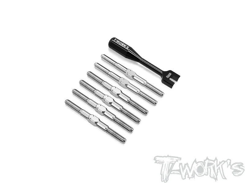 TB-RC10B84 64 Titanium Turnbuckle Set( For Team Associated RC10 B84/ B84D )
