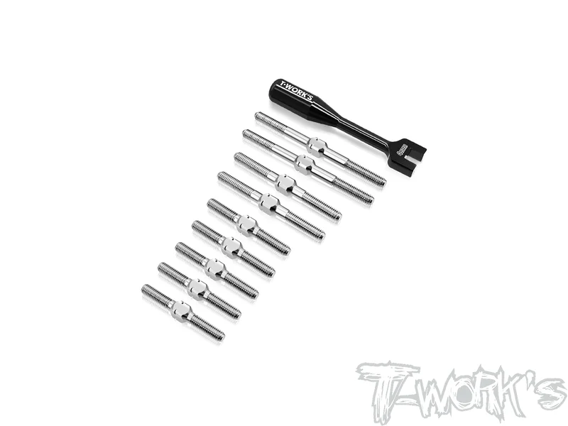 TB-TC8 64 Titanium Turnbuckle Set( For Team Associated TC8 )