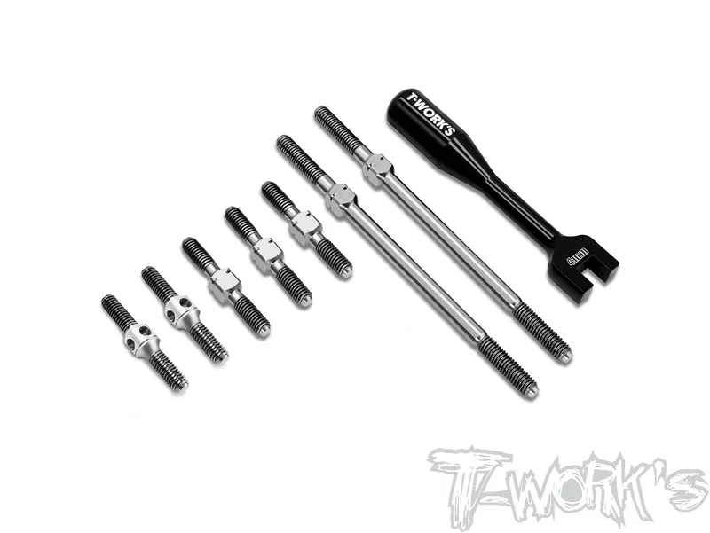 TB-VIPER990R 64 Titanium Turnbuckle Set ( For Serpent VIPER 990R )