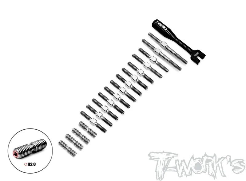TB-X4'2664 Titanium Turnbuckle Set( For Xray X4'26 )