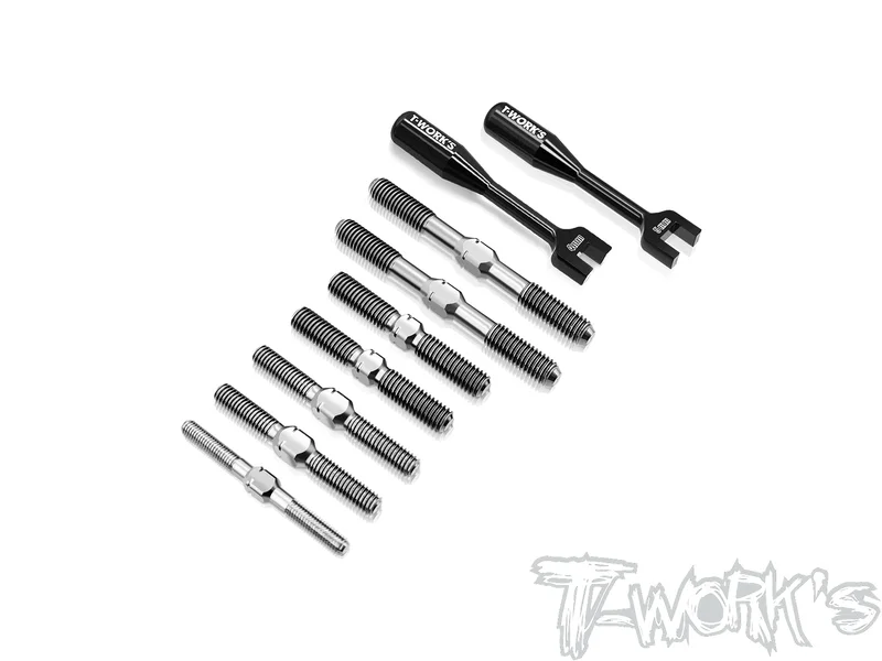 TB-X5B 64 Titanium Turnbuckle Set( For Hong Nor X5B )