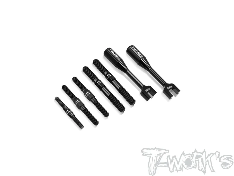 TBB-F8 64 Titanium Black Coating Turnbuckle Set( For Sparko F8/F8e )