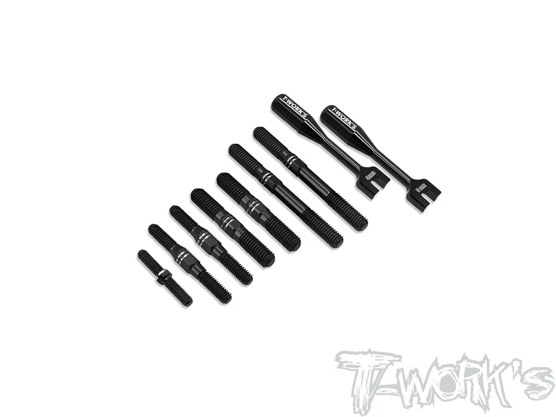 TBB-iX5B64 Titanium Black Coating Turnbuckle Set ( For Hong Nor iX5B )