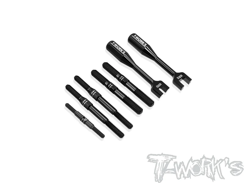 TBB-SBX464 Titanium Black Coating Turnbuckle Set ( For WIRC SBX4 )