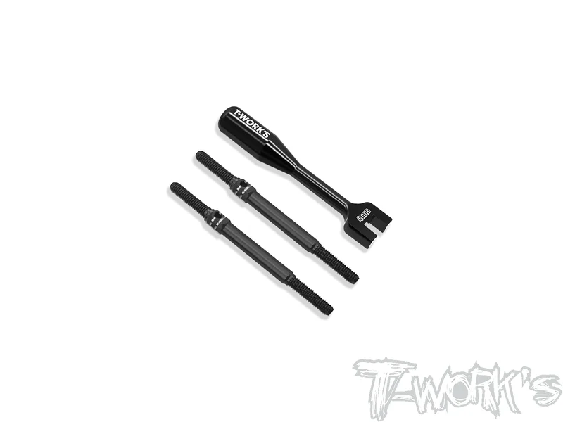 TBB-X10'26    64 Titanium Black Coating Turnbuckle Set ( For Xray X10'26 )