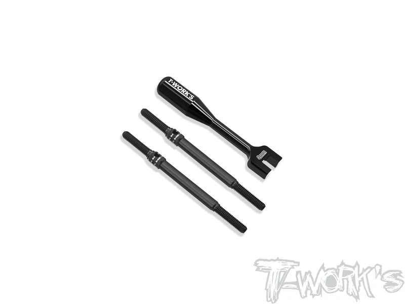 TBB-XP10  64 Titanium Black Coating Turnbuckle Set ( For Xray XP10 )