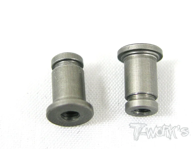 TE-028 Hard Coated Alum. Rocker nut 2pcs. ( For Tamiya FF03 )