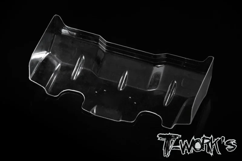TE-129L 1/10 Lexan Flat Rear Wing 6.5" Wide 2pcs. ( Light Weight )