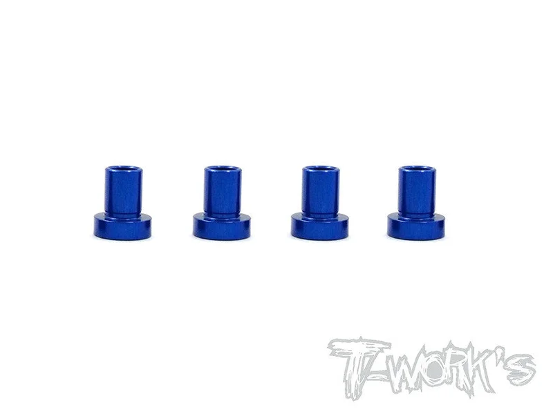 TE-146-C 7075-T6 Alum. Caster Hat Bushings C ( For Team Associated RC10 B6/B6D/B64/B64D/B6.1/T6.1 ) 4pcs. 1.5 deg.