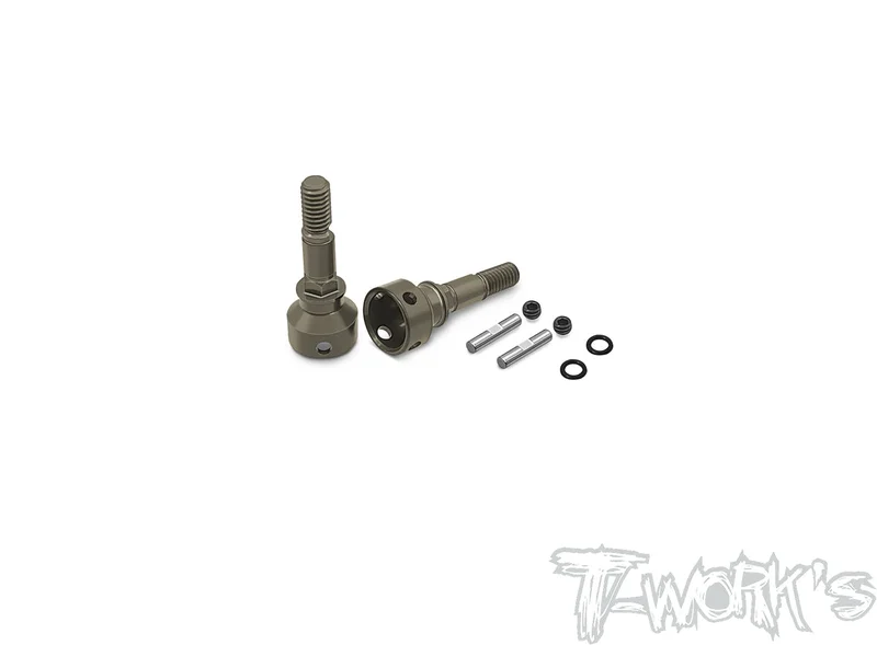 TE-154-X4 7075-T6 Hard Coated Alum. Drive Axle ( For Xray X4 ) 2pcs.