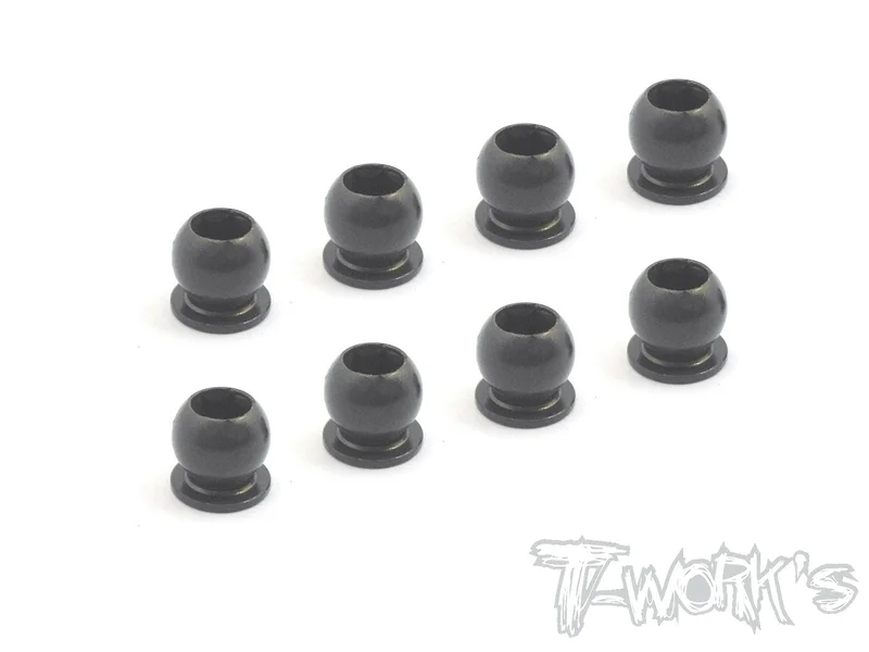TE-155-Y 7075-T6 Hard Coated Alum. 5.8mm Shock End Ball ( For Yokomo BD7/15/16/BD8 ) 8pcs.
