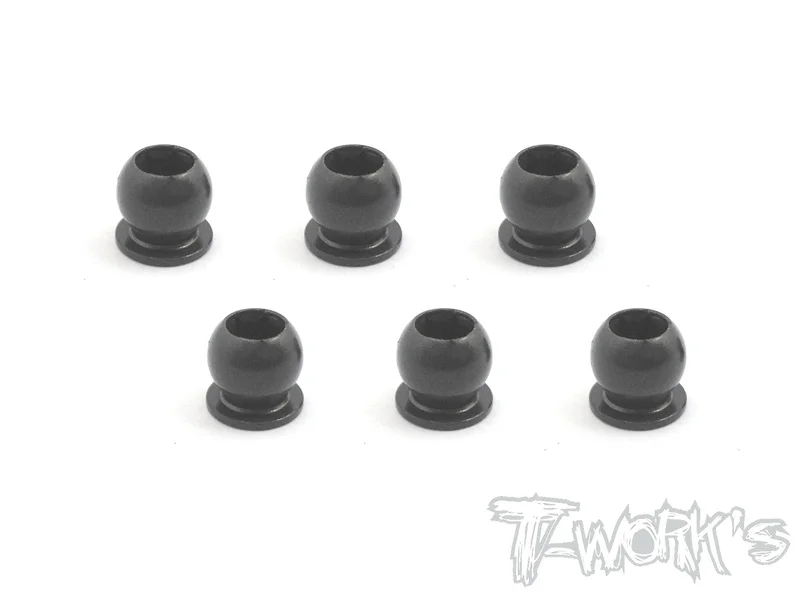 TE-158 7075-T6 Hard Coated Alum. 5.8mm Pivot Ball With 3mm Hex ( For Xray X1'16/ X1'17 ) 6pcs.