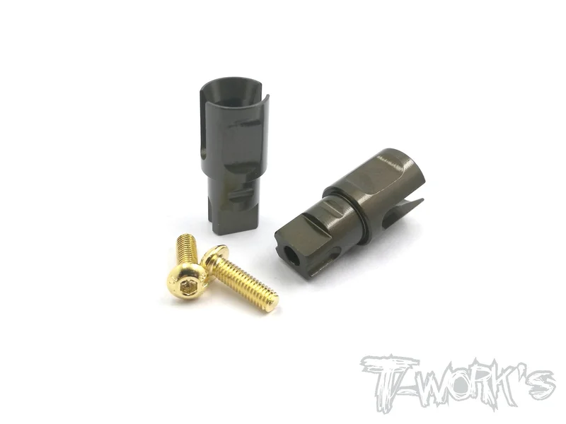 TE-163-X 7075-T6 Hard Coated Alum. Front Spool Cups( For Xray/ Spec-R/ CSO /Team C )