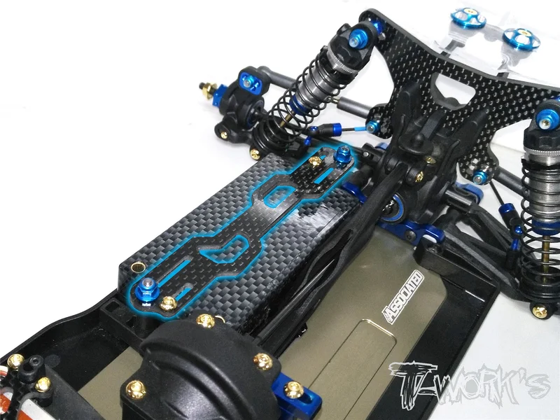 TE-171 Graphite Battery Strap ( For Team Associated RC10 B64/B64D )