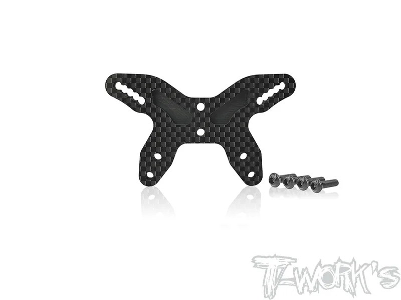 TE-182-LD3 Graphite Front Shock Tower ( For Schumacher Cougar LD3 )