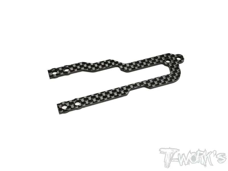 TE-189-R 1.6mm / 2mm Graphite Rear Upper Plate For Mugen MTC1