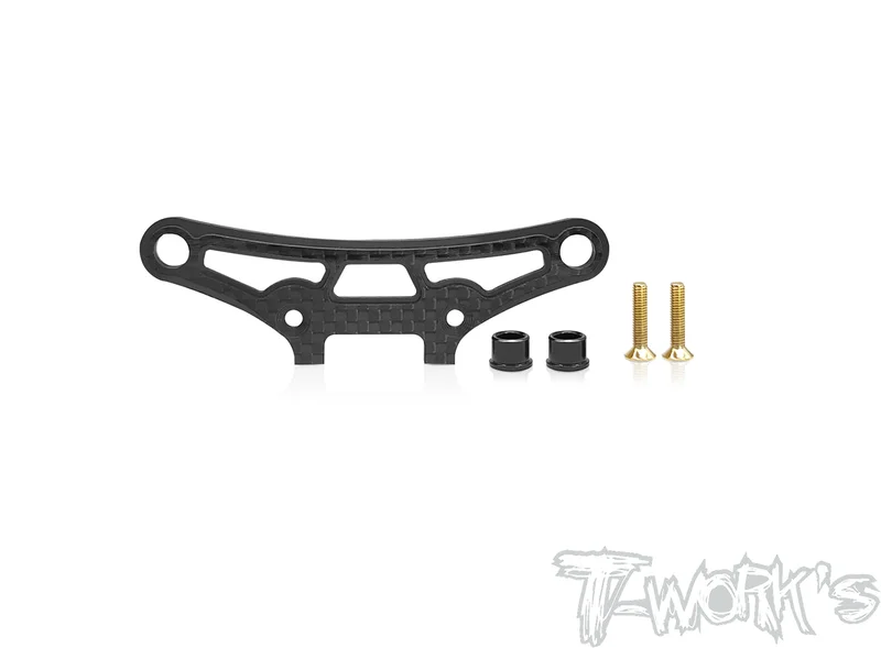 TE-203-BD9 Graphite Upper Holder For Bumper ( For Yokomo BD9