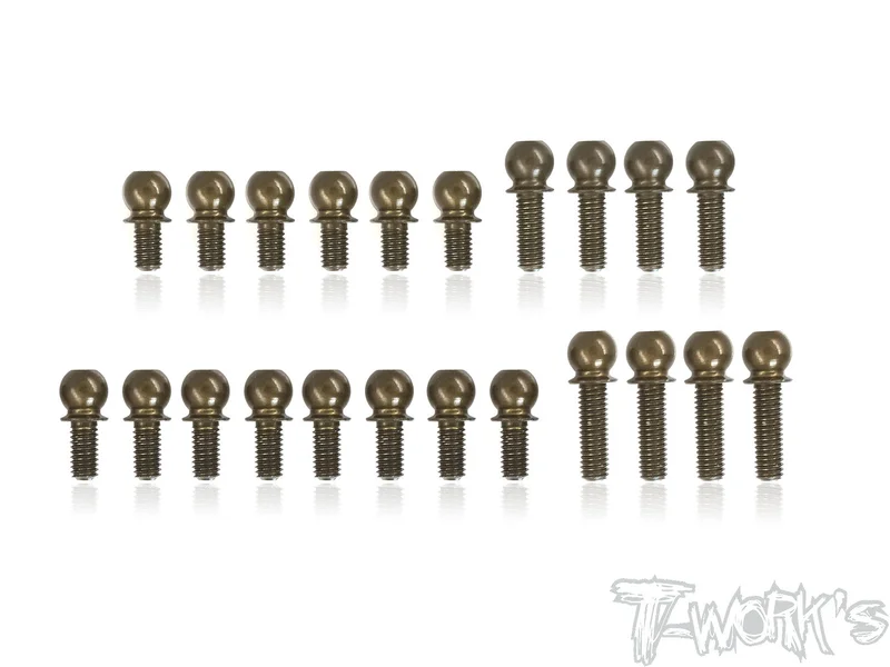 TE-205-T4 7075-T6 Hard Coated Alum.Ball End Set ( For Xray T4'18 )