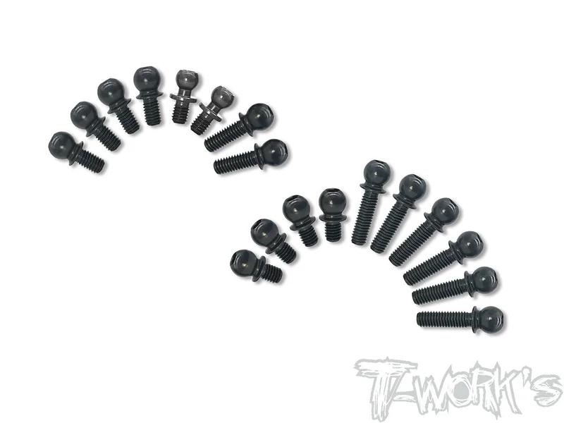 TE-205-T421 7075-T6 Hard Coated Alum Ball End set ( For Xray T4'21 )