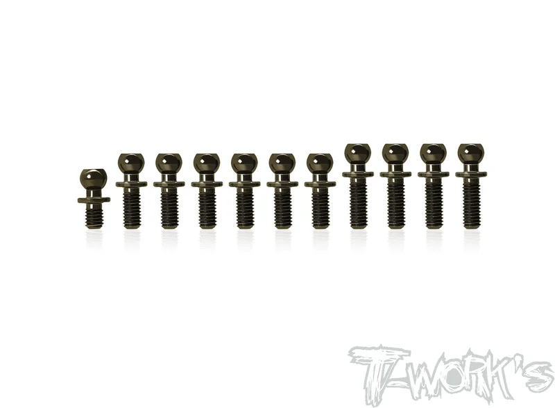 TE-205-X12'22 7075-T6 Hard Coated Alum Ball End set ( For Xray X12 2022 )