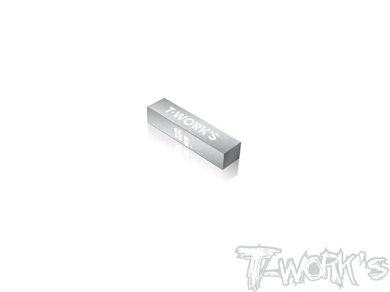 TE-207-K Adhesive Type 15g Tungsten Balance Weight 5x6x26mm