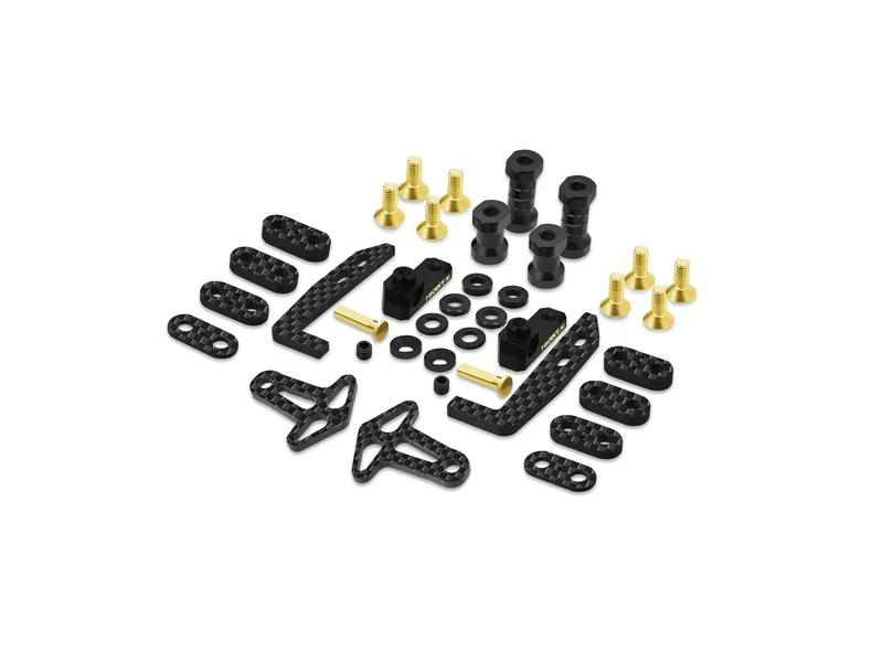 TE-212B-MTC3Brass Adjustable Battery Holder ( For Mugen MTC3)