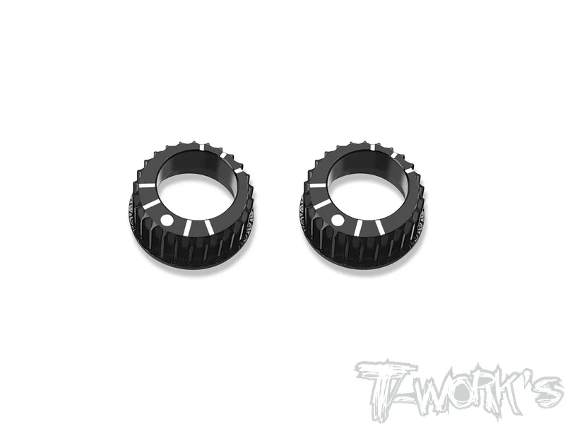 TE-222-A800 Alum. Adjustment Bearing Hub ( For Awesomatix A800R/800 ) 2pcs.
