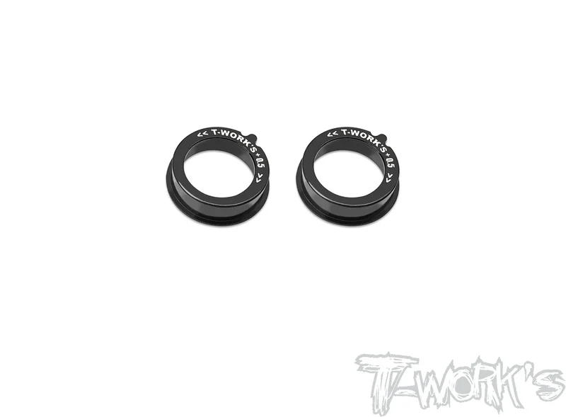 TE-222-MTC2-0.5Alum. Adjustment Bearing Hub Rise 0.5mm ( For Mugen MTC2 ) 2pcs.