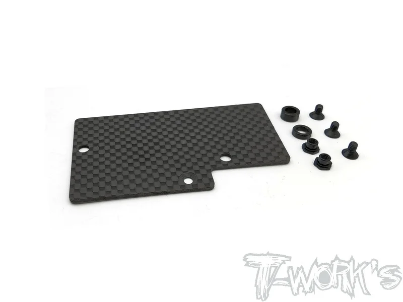 TE-223-XB4'21 Graphite Electronics Mounting Plate ( For Xray XB4'21 )