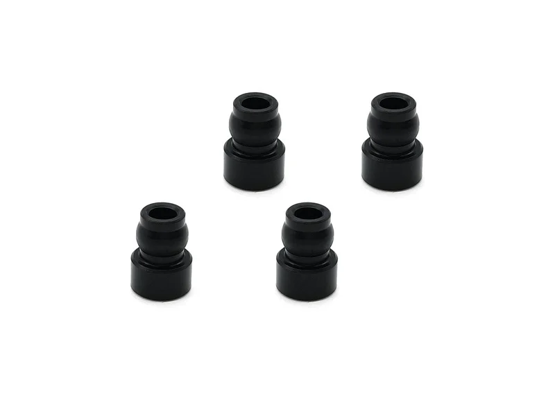 TE-225-TLR POM Shock Cover Bushings ( For TLR 22X-4/ TLR22 ) 4pcs.