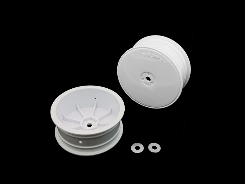 TE-226-A 2.2" 12mm Hex 4WD Front Wheel ( For Xray XB4'20/TLR22X-4 )IFMAR 2019 Approve