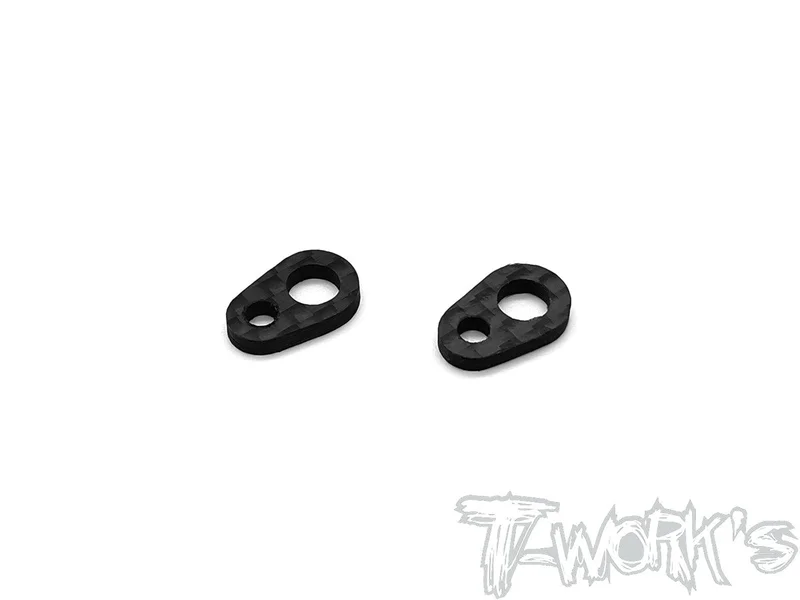 TE-230-B Grpahite Rear Body Mount Plate Spacer ( Mugen MTC-2 ) 2pcs.