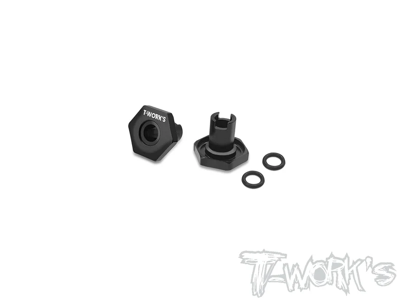 TE-231-SCH-A 6mm Bearing Wheel Hub Axle ( Schumacher Mi9/FT9 ) 2pcs.