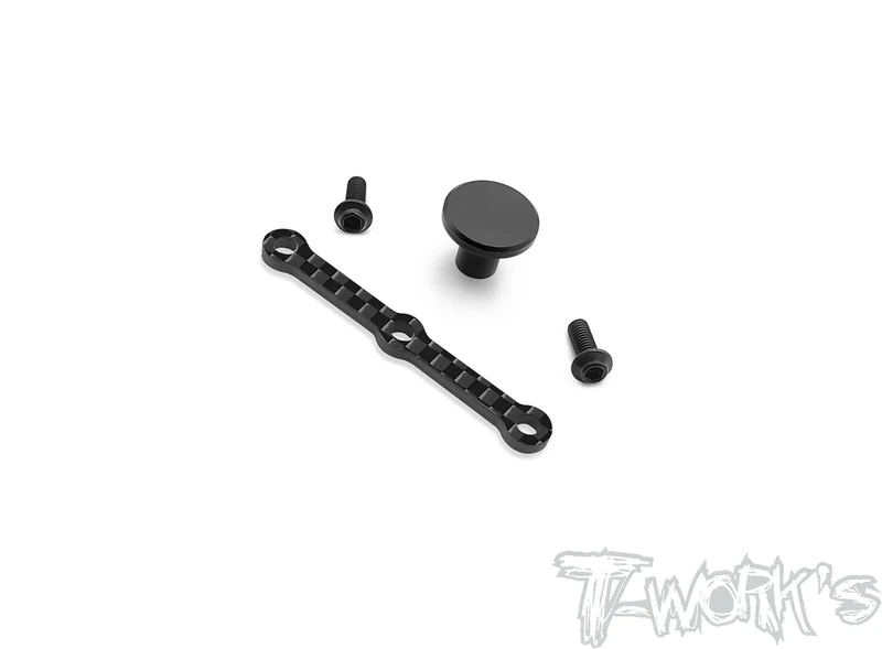 TE-244-BGraphite Steering Post Plate ( For Team Associated RC10 B74.2 )