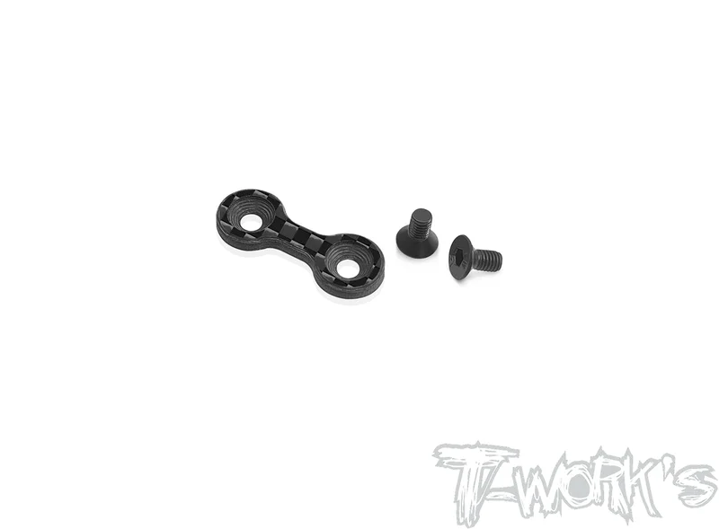 TE-247-B6.4Graphite Front Wing Washer Button For Team Associated RC10 B6.4C/B6.4D )