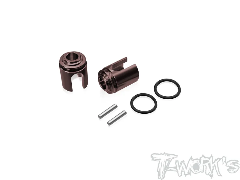 TE-249-Mi9 Spring Steel Light Weight Rear BB Diff. Joint ( For Schumacher Mi9 & FT9) 2pcs.