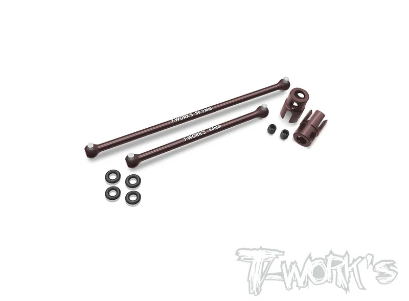 TE-251-B74.2Spring Steel Center Dogbone Tranmission Set ( For Team Associated RC10 B74.2/74.1 )