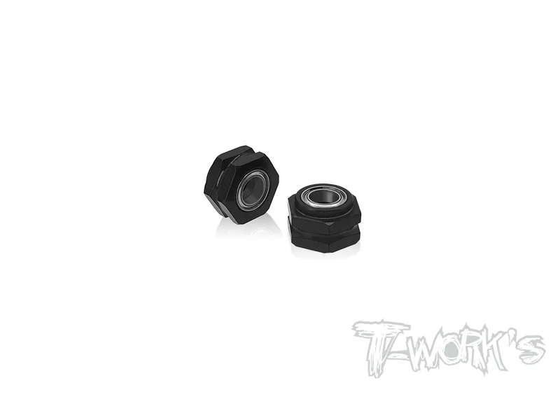 TE-263 Alum. Front Hex Adapter With Bearing For Tamiya DT03