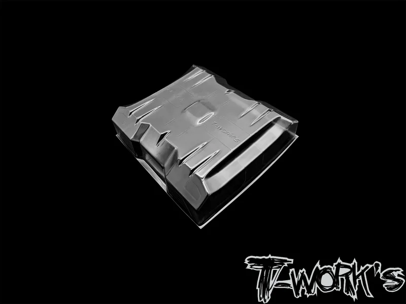 TE-265 1/10 Lexan Flat Rear Wing 7" Wide 2pcs.