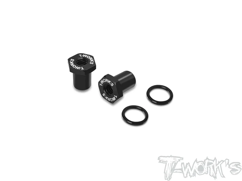 TE-266-E Alum. Bellcrank Bushing For Team Associated RC10 4WD
