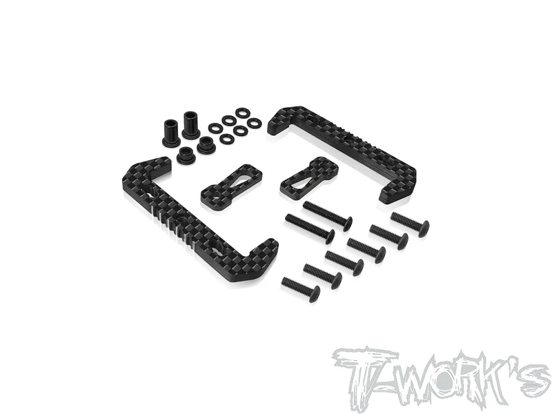 TE-B7-I Graphite Multiple Setting Battery Holder ( For Team Associated RC10 B7.1C/B7.1D/B7 / T7)