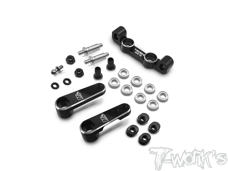 TE-B7-R 7075-T6 Alum. Adjustable Steering Rack Set ( For Team Associated RC10 B7.1C/B7.1D/B7/T7)