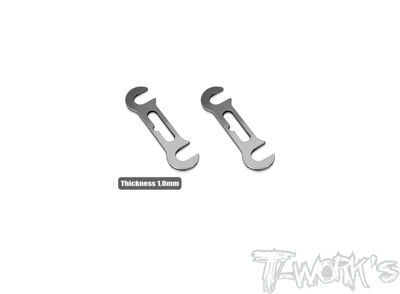 TE-X4-A-11mm Front Roll Center Spacer ( For Xray X4 / X4'23 ) 2pcs.
