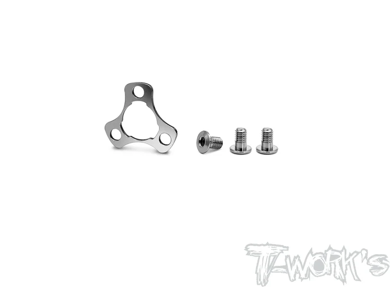TE-X4-CGear Adapter 1mm Spacer With Low Profile 3x5mm Screw ( For Xray X4 / X4'23 )
