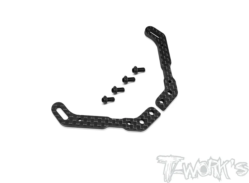 TE-X4-E Graphite Rear Body Post Plate ( For Xray X4 )